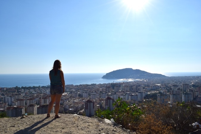 View overlooking Alanya