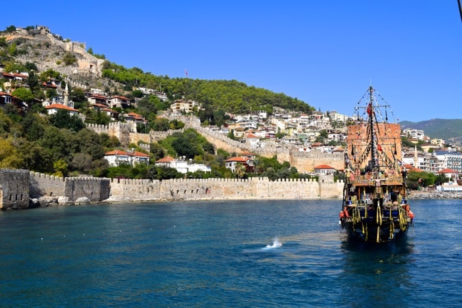 Alanya from the Sea1