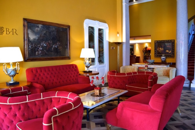 Lounge at Grand Hotel Tremezzo