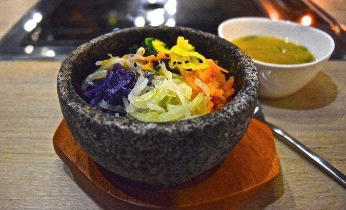 Bibimbap at SuperStar BBQ in London