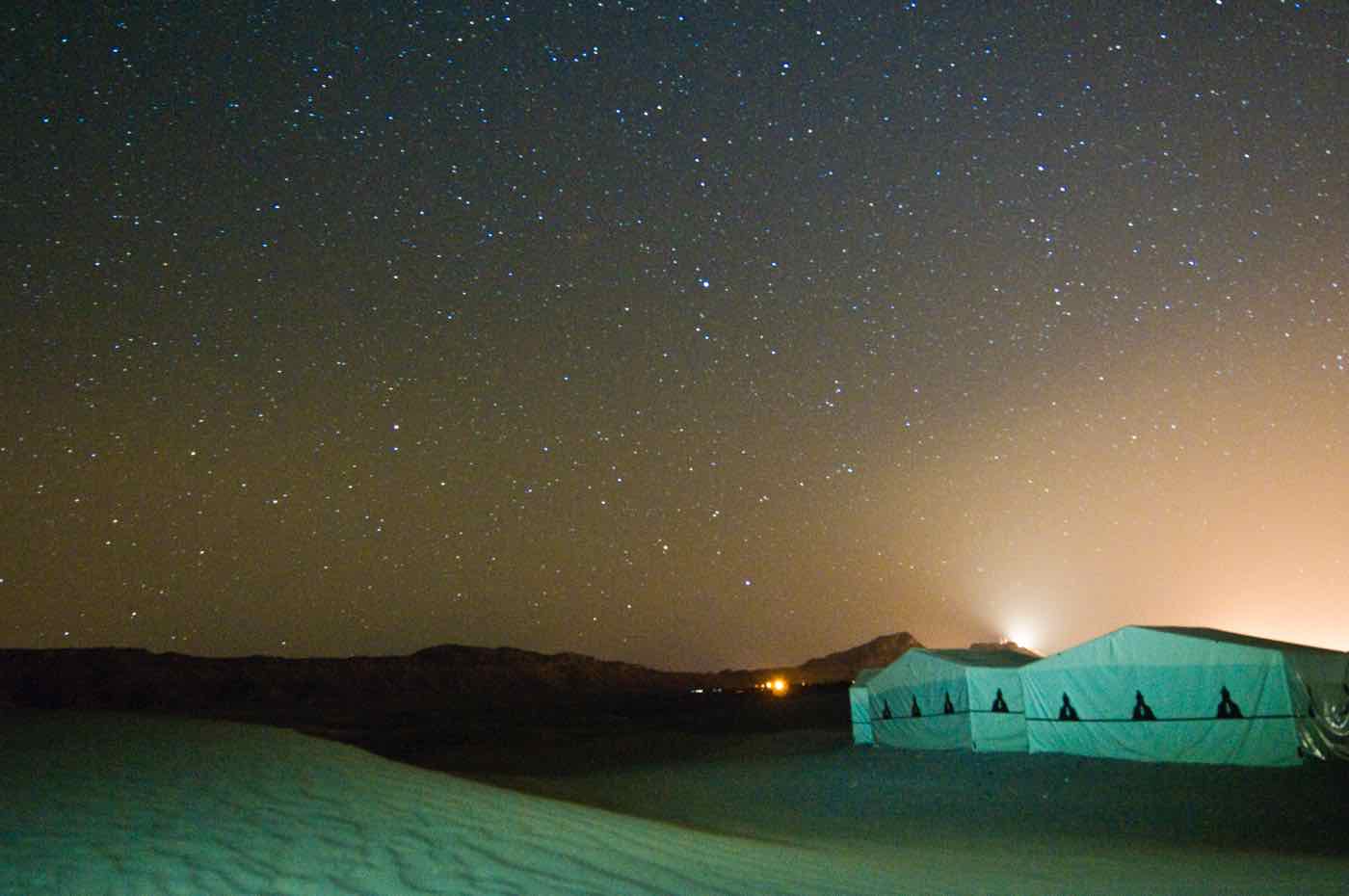 Stargazing in the Sahara Desert