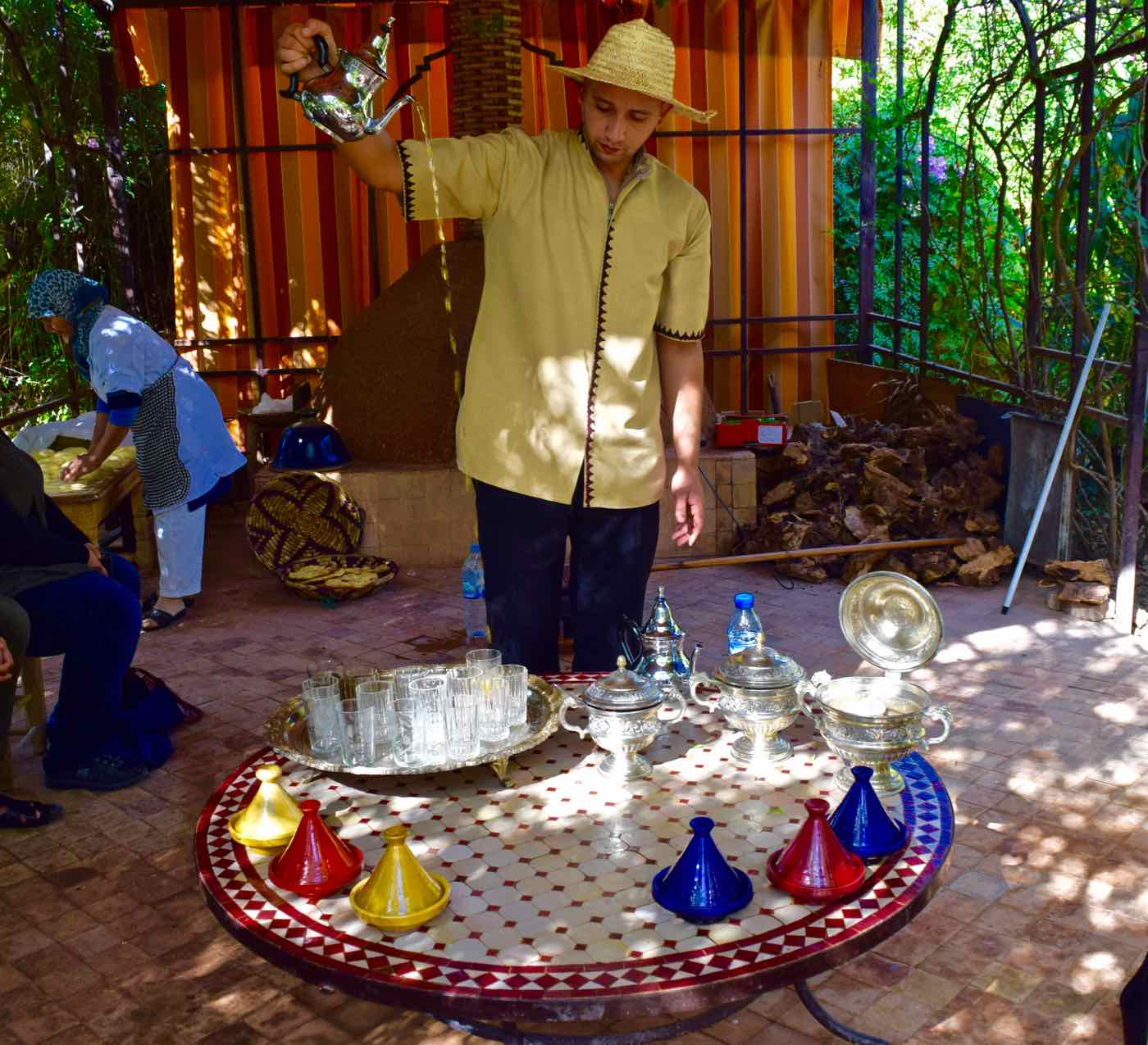 Moroccan Tea at La Maison Arabe Marrakech