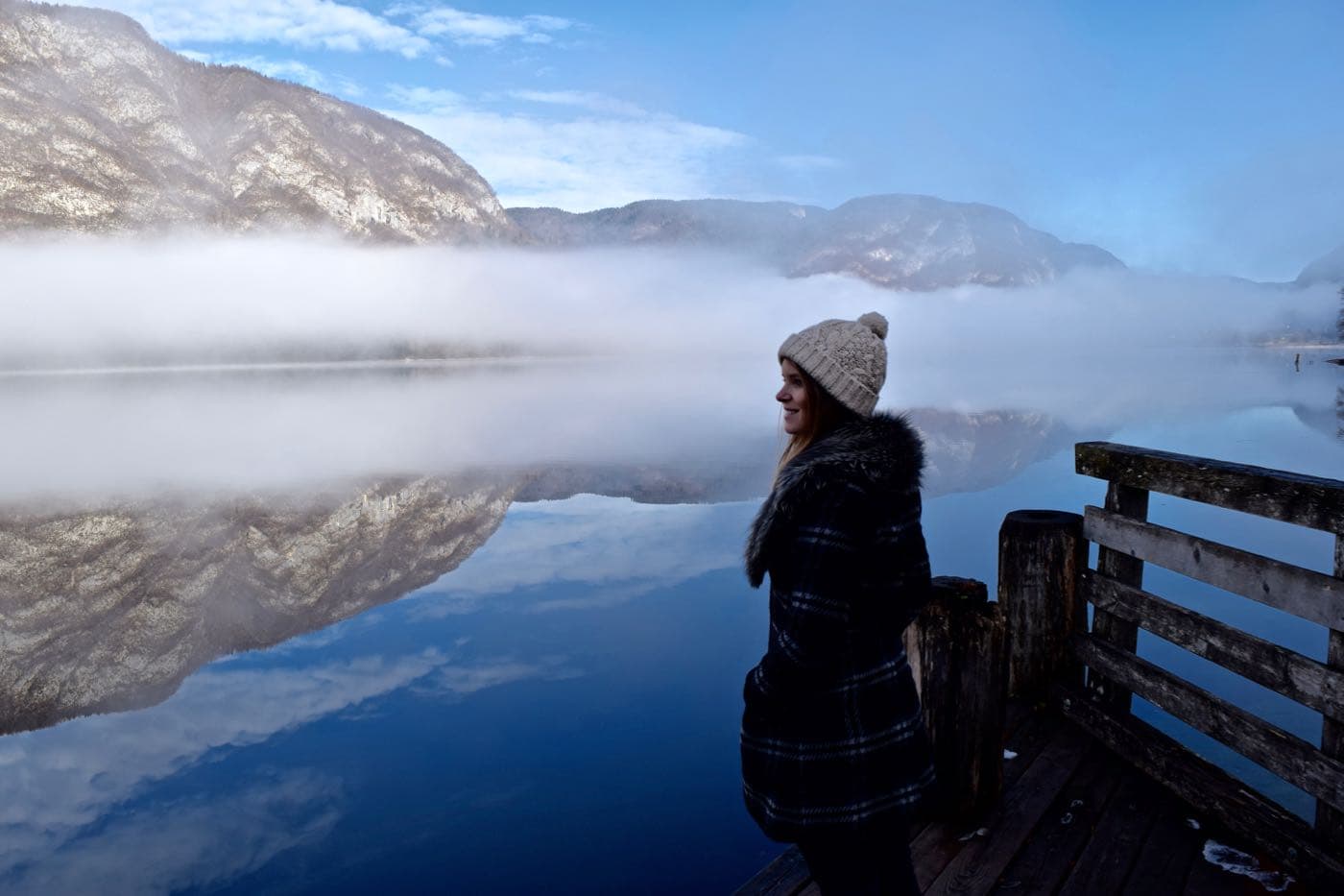 Wanderlust Chloe at Lake Bohinj, Slovenia