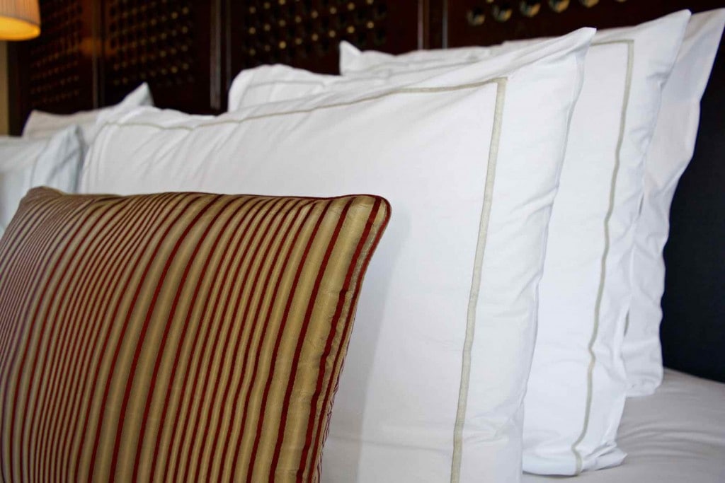 Luxurious Bedding in the Senior Suite at Royal Palm Marrakech