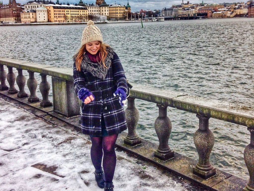 Stockholm Sweden - Snow