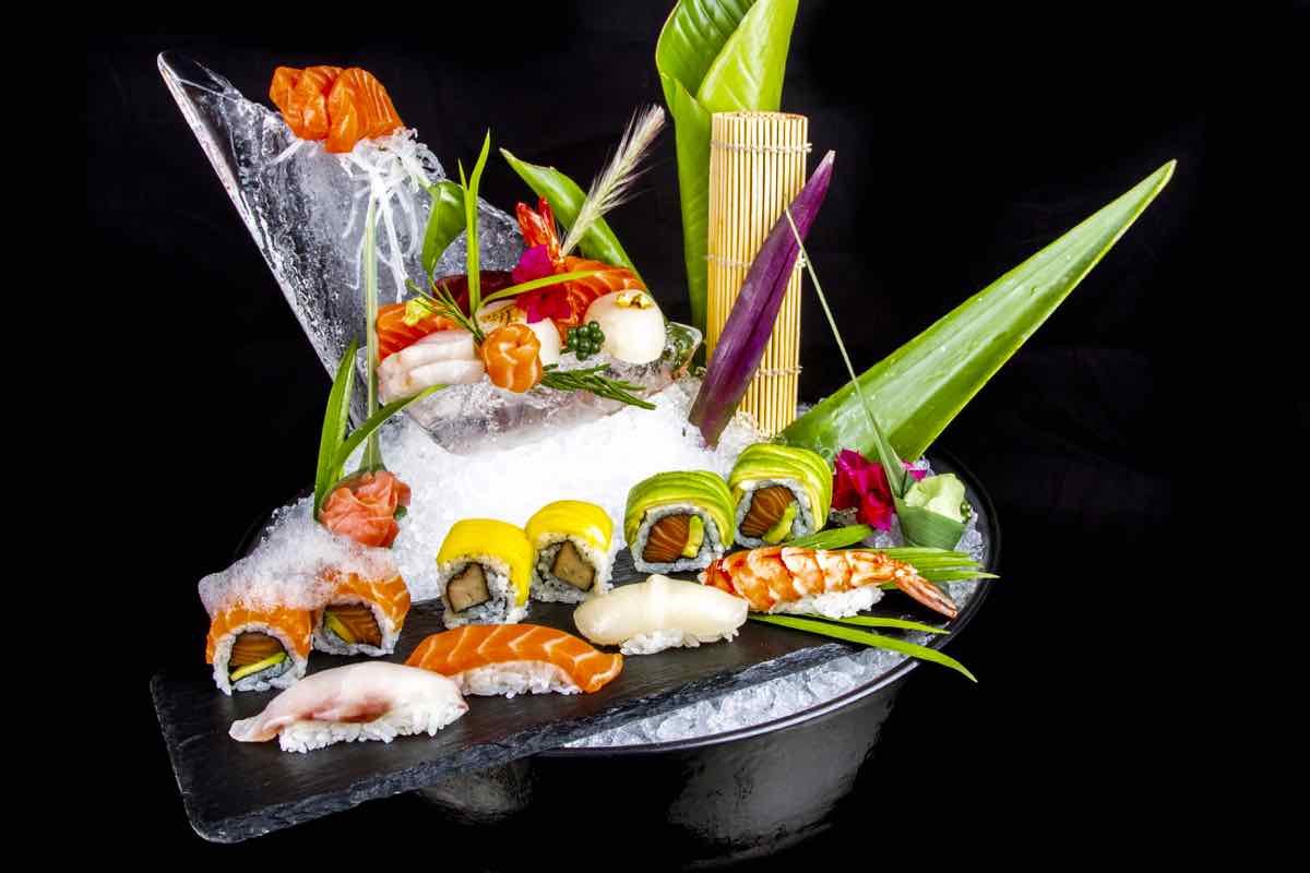 Buddha Bar Marrakech Sushi Platter