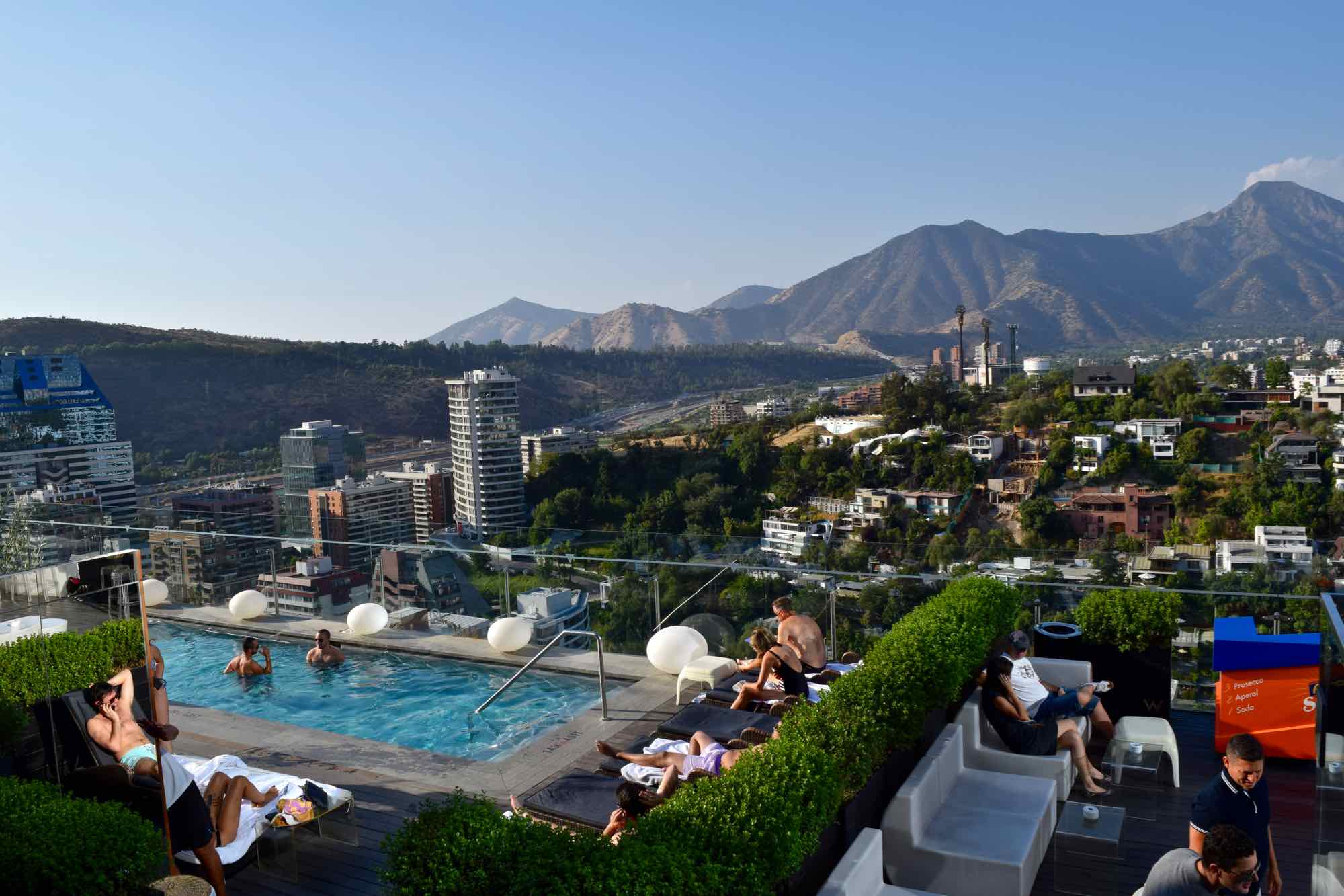 W Hotel Swimming Pool, Santiago, Chile