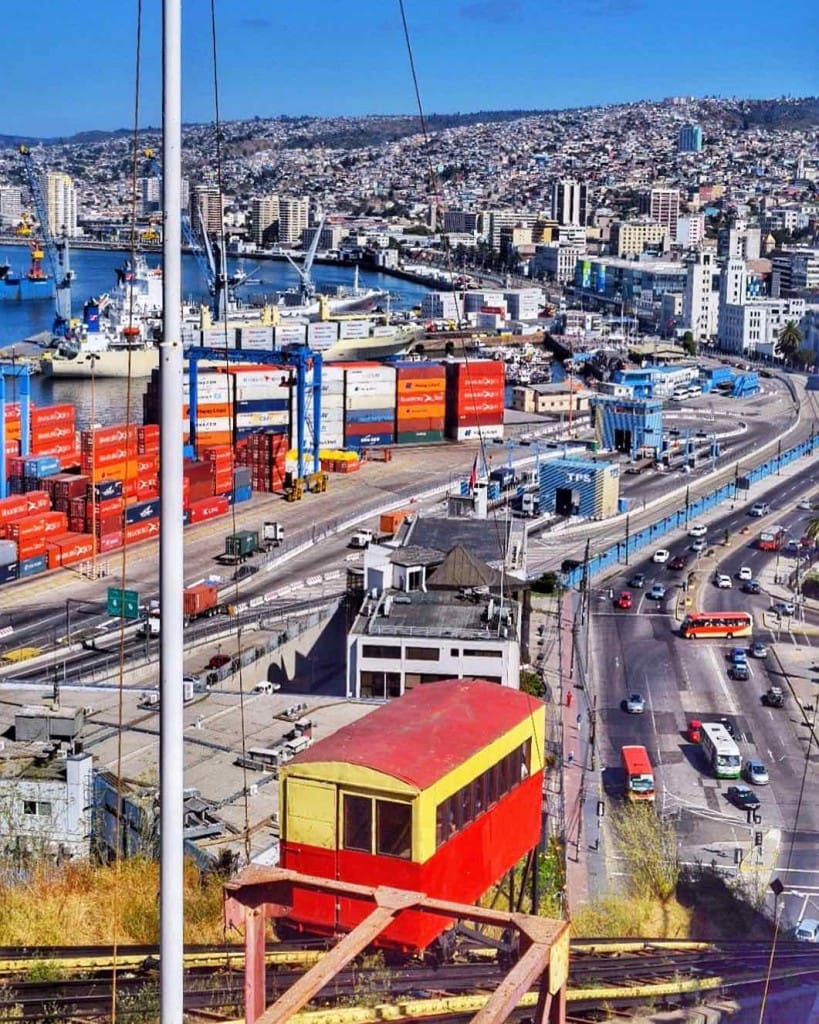 Catch a funicular - one of the best things to do in Valparaiso, Chile