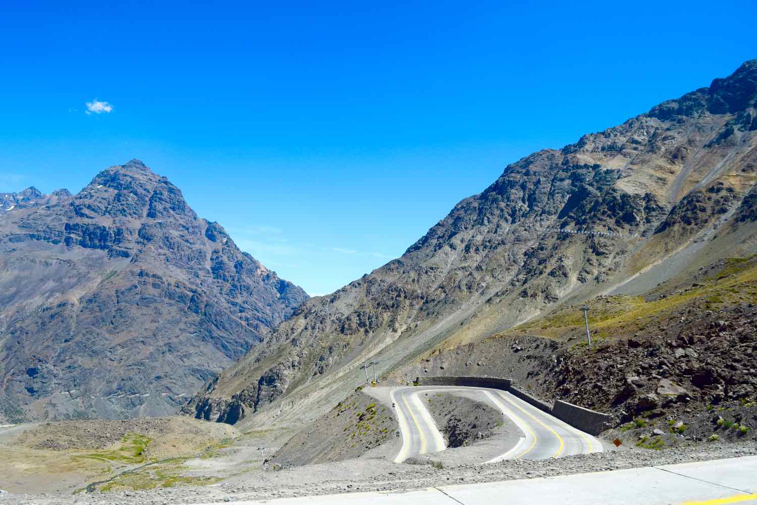 Imagine travelling these roads by bus in Chile