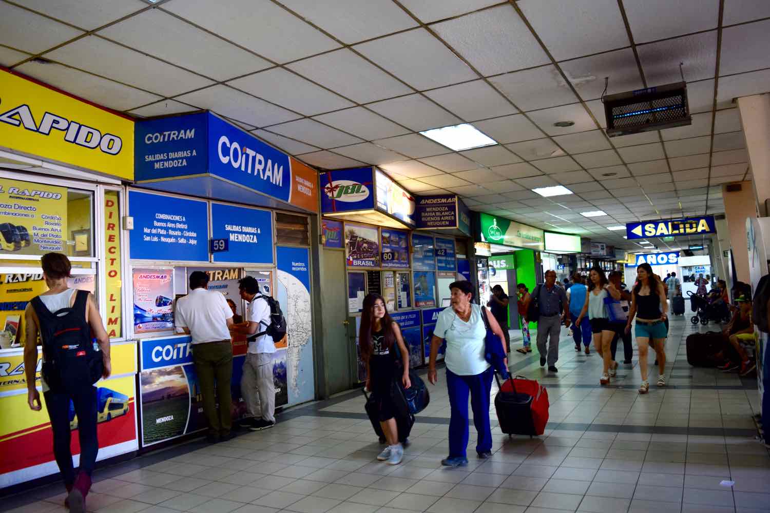 Santiago, Chile bus terminal