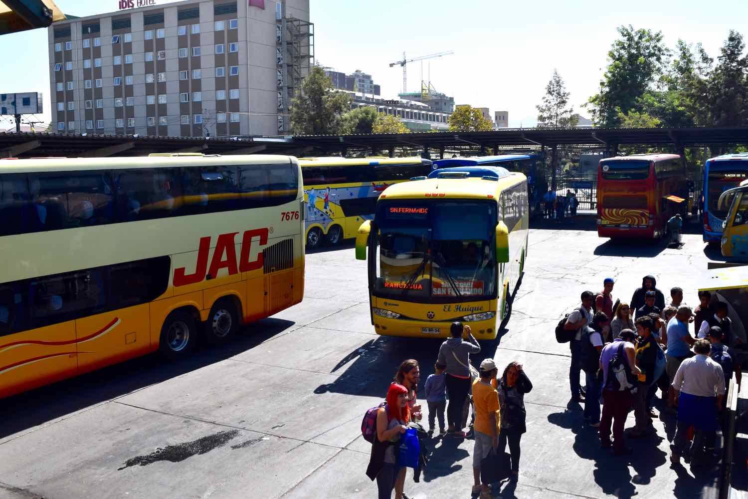 Santiago, Chile bus terminal