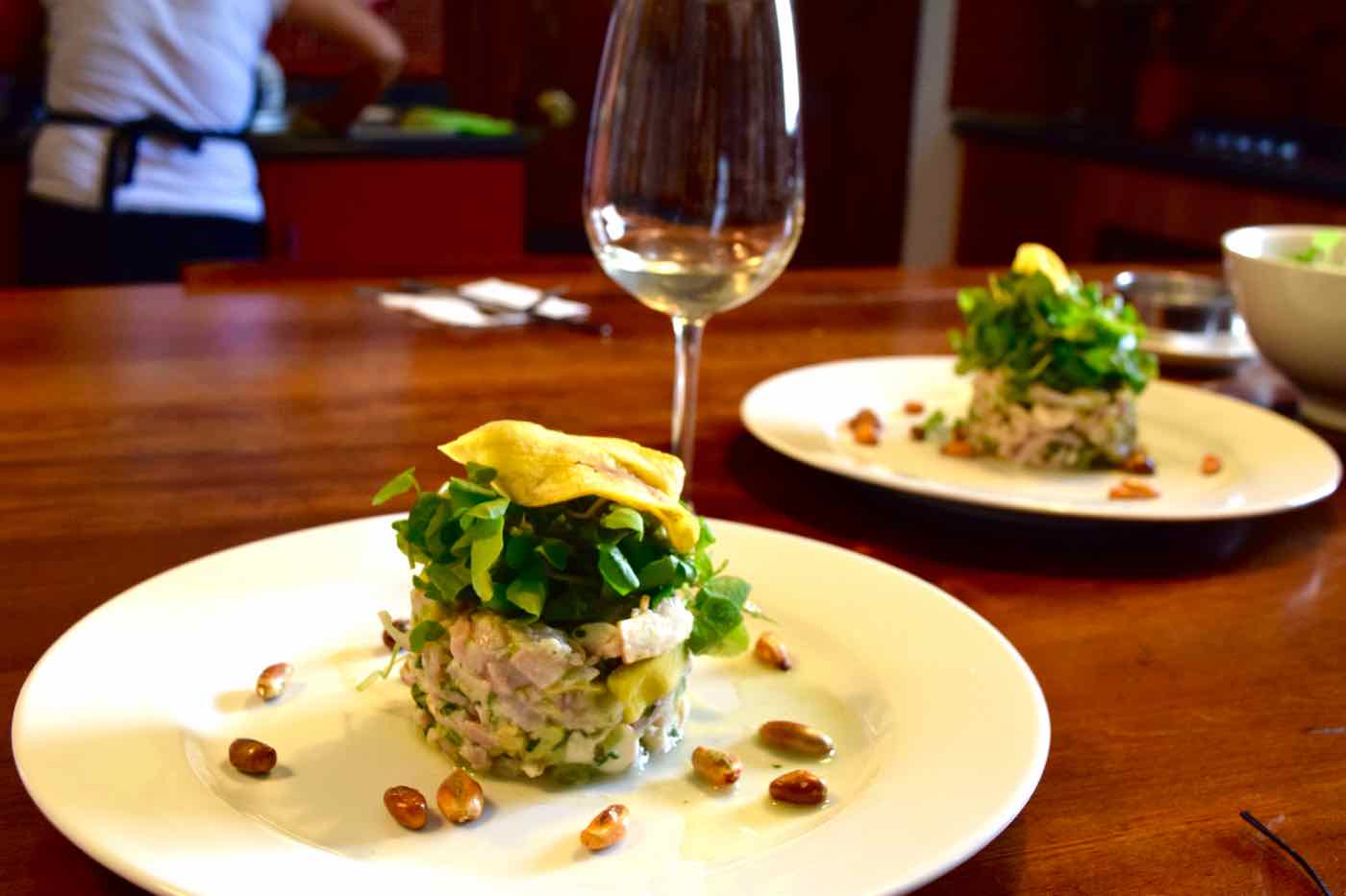 Ceviche, Uncorked Chile cooking class, Santiago