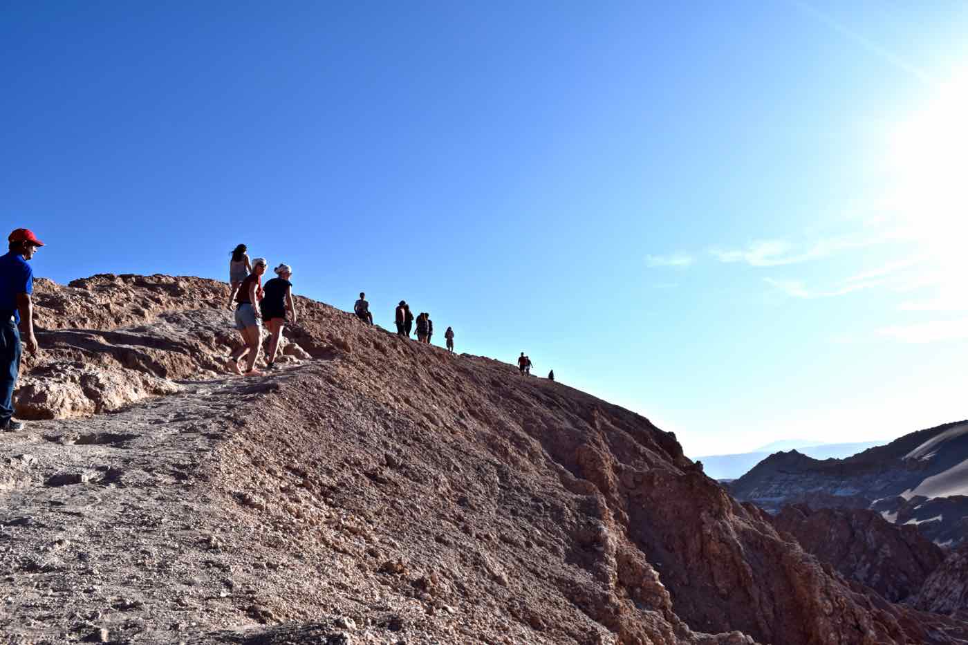 Viewpoint for the sand dunes, Atacama