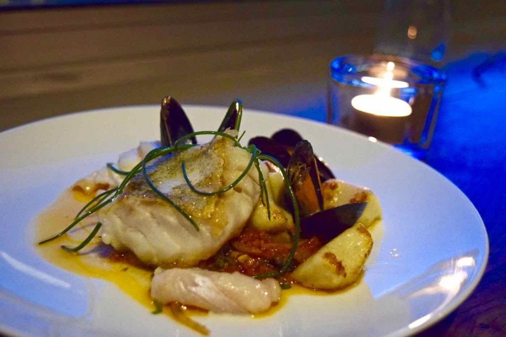 Cod at Osteria London