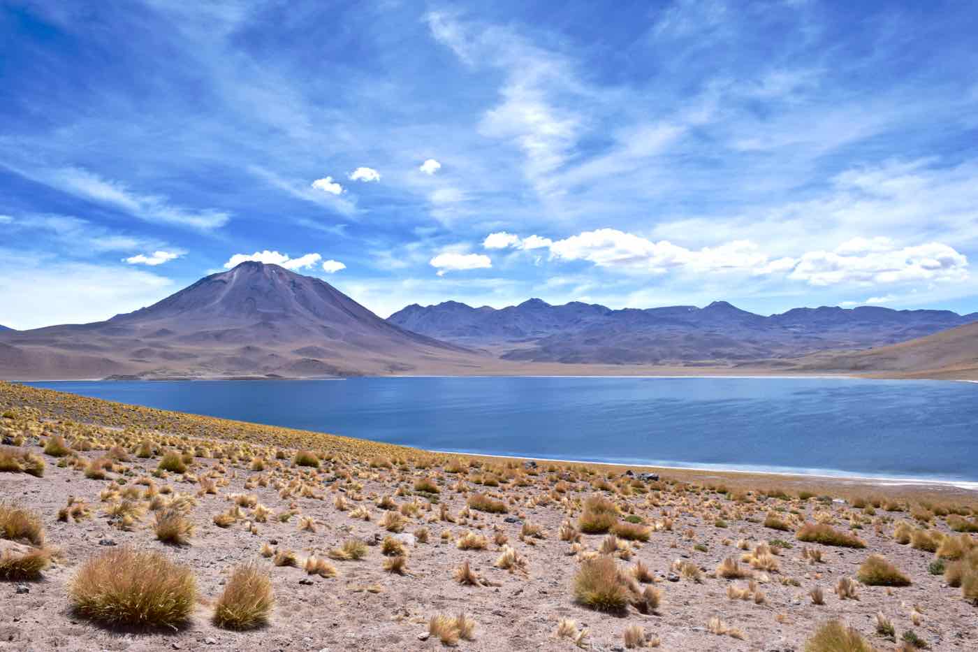 Miscanti Volcano and Lagoon - Chile's lagunas altiplanicas