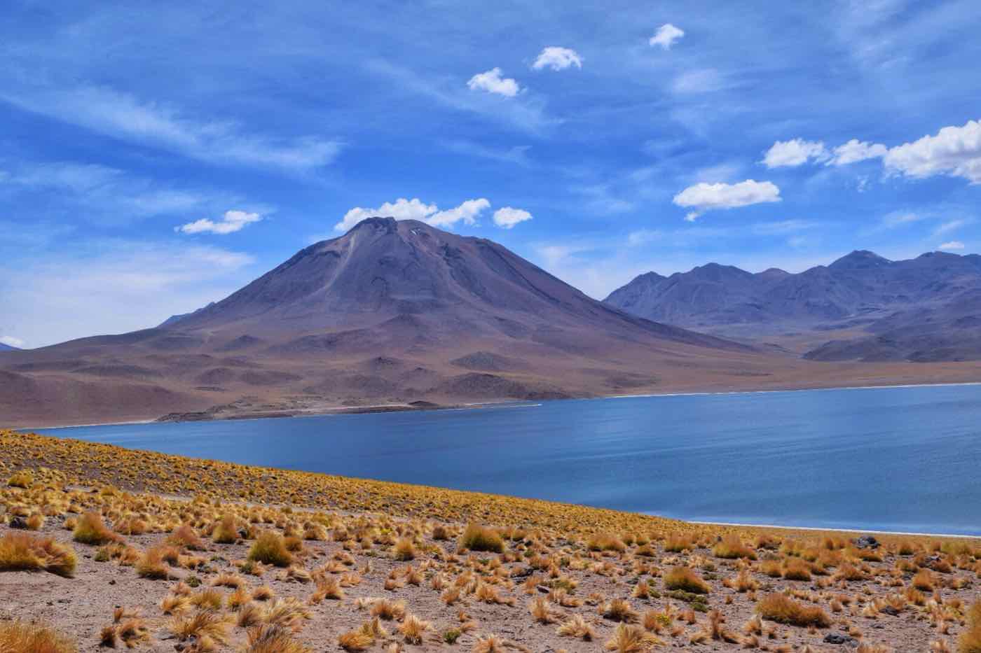 Miscanti Volcano and Lagoon, Chile