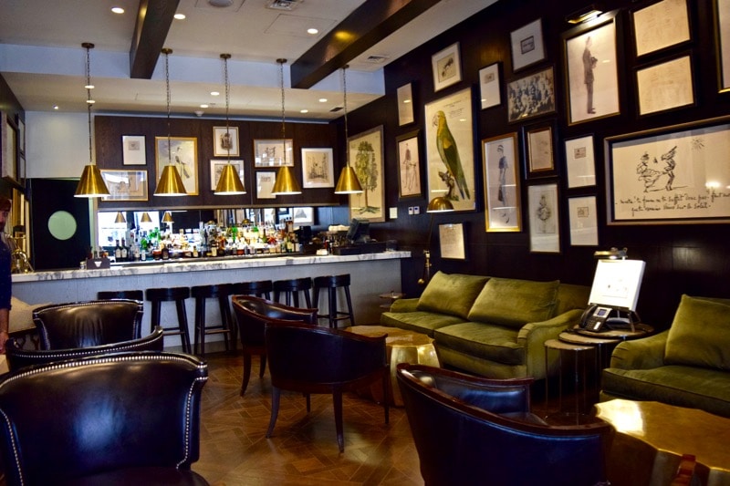 Lounge and Bar Area at The Singular Hotel, Santiago