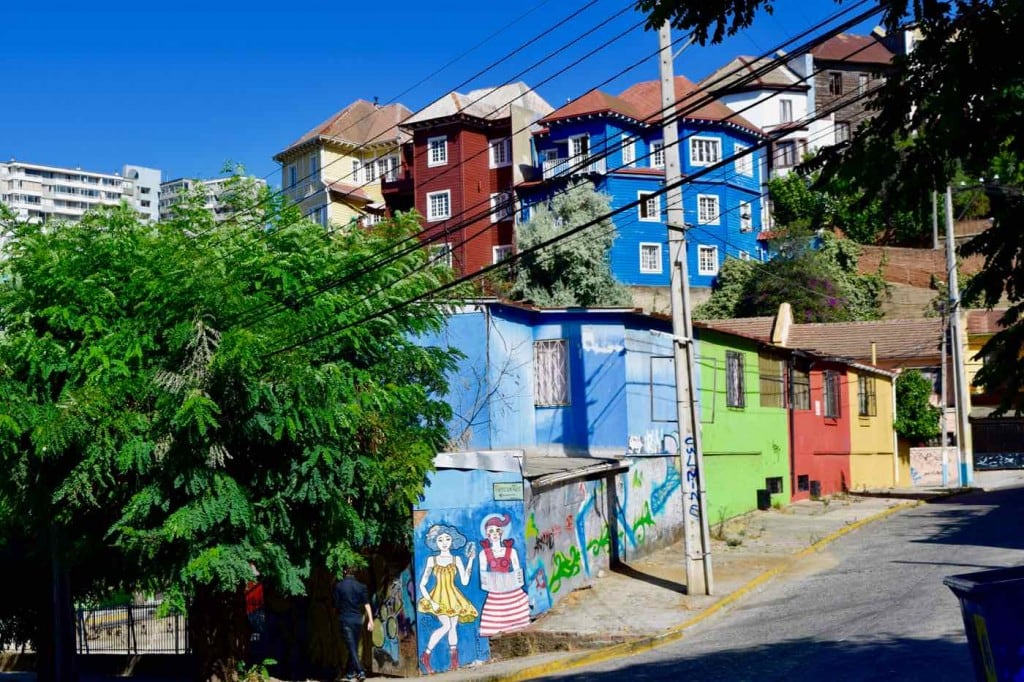 Some of the best street art in Valparaiso, Chile