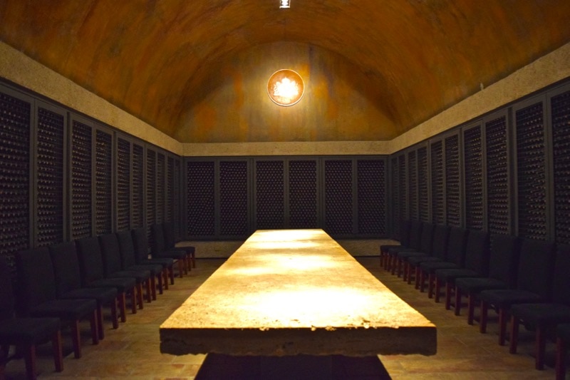 Cellar room at Salentein Winery, Uco Valley