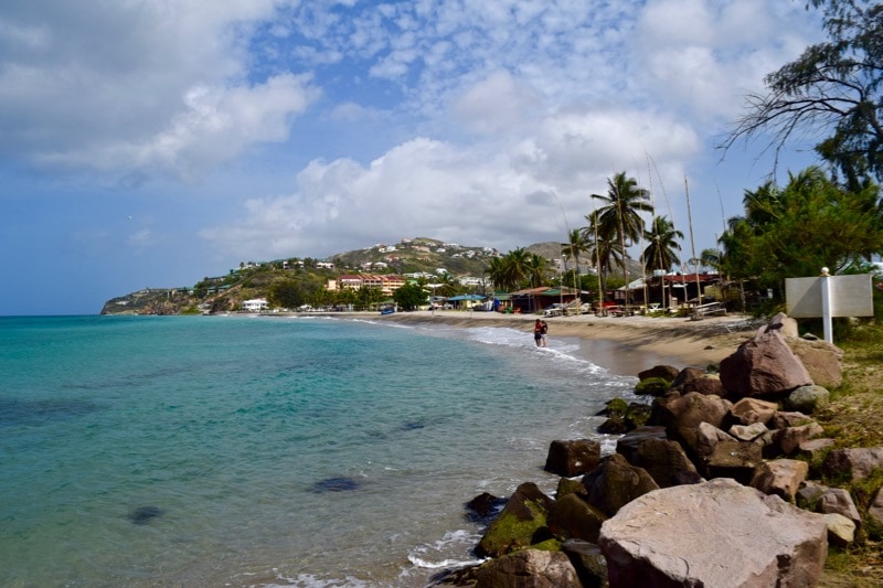 Beach at Timothy Beach Resort, St Kitts