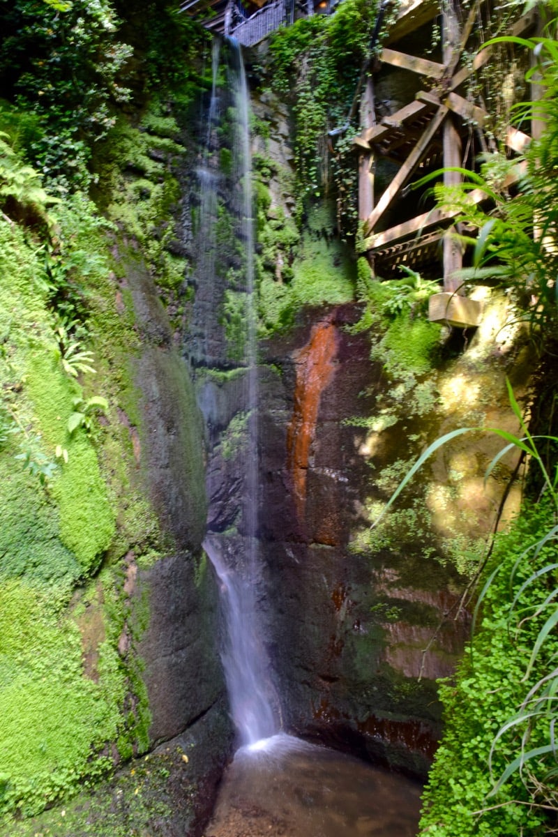 Shanklin Chine waterfall, Isle of Wight Shanklin Chine waterfall, Isle of Wight