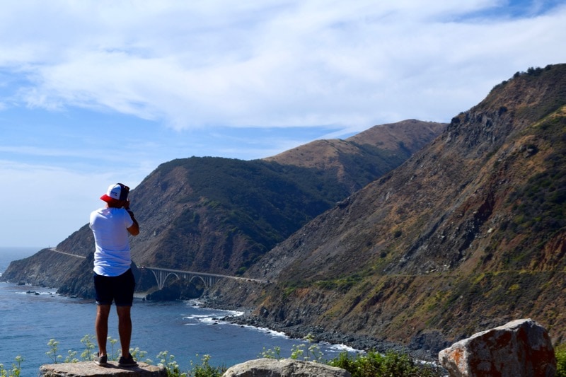 Amazing views on the Pacific Coast Highway 