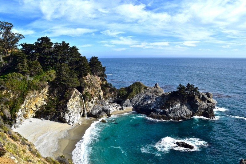 McWay Falls in Big Sur