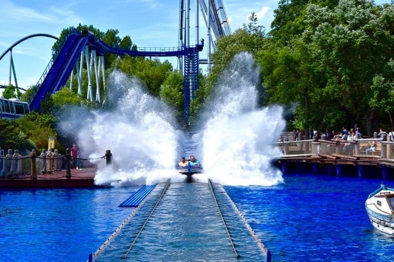 Water ride at Europa-Park, Germany