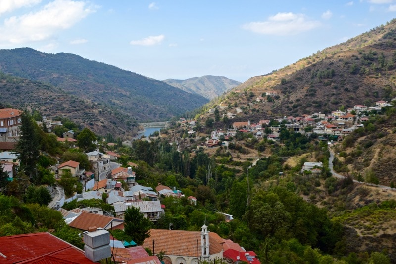 View from Casale Panayiotis, Cyprus