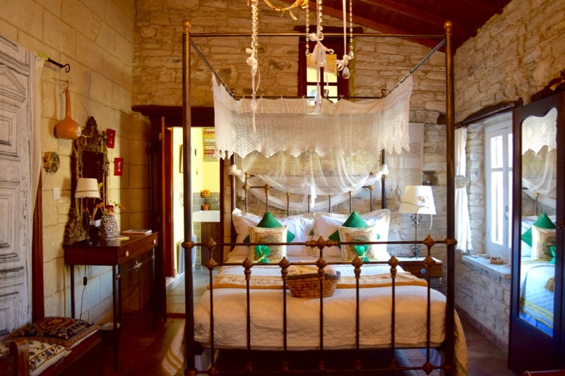 Bedroom at Stratos House, Kalavasos, Cyprus