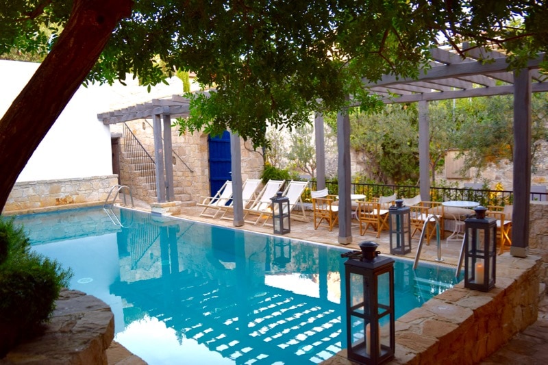 Pool at Apokryfo Hotel, Cyprus