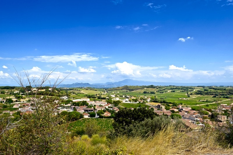 Views of Provence from Châteauneuf-du-Pape, France