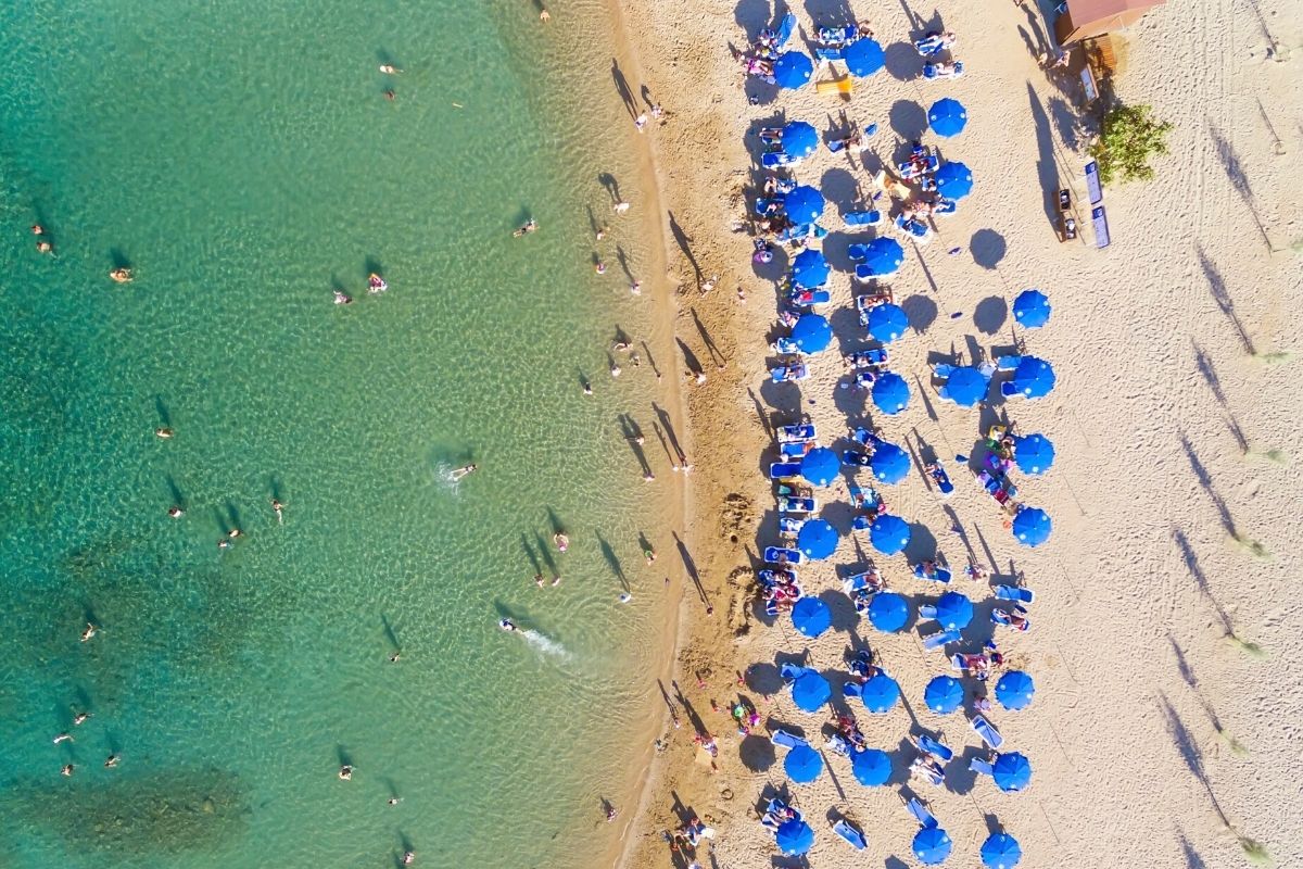 Beach views in Cyprus