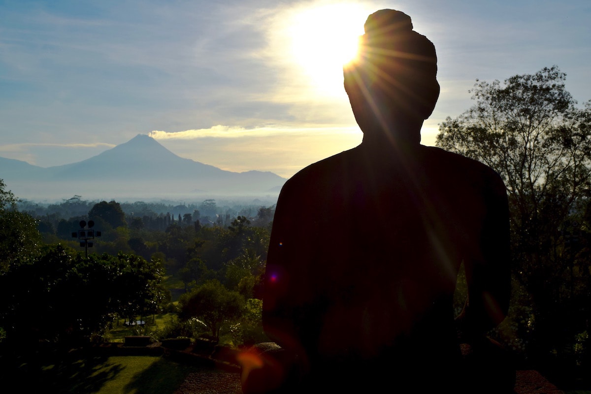 Sunrise at Borobudur, Indonesia