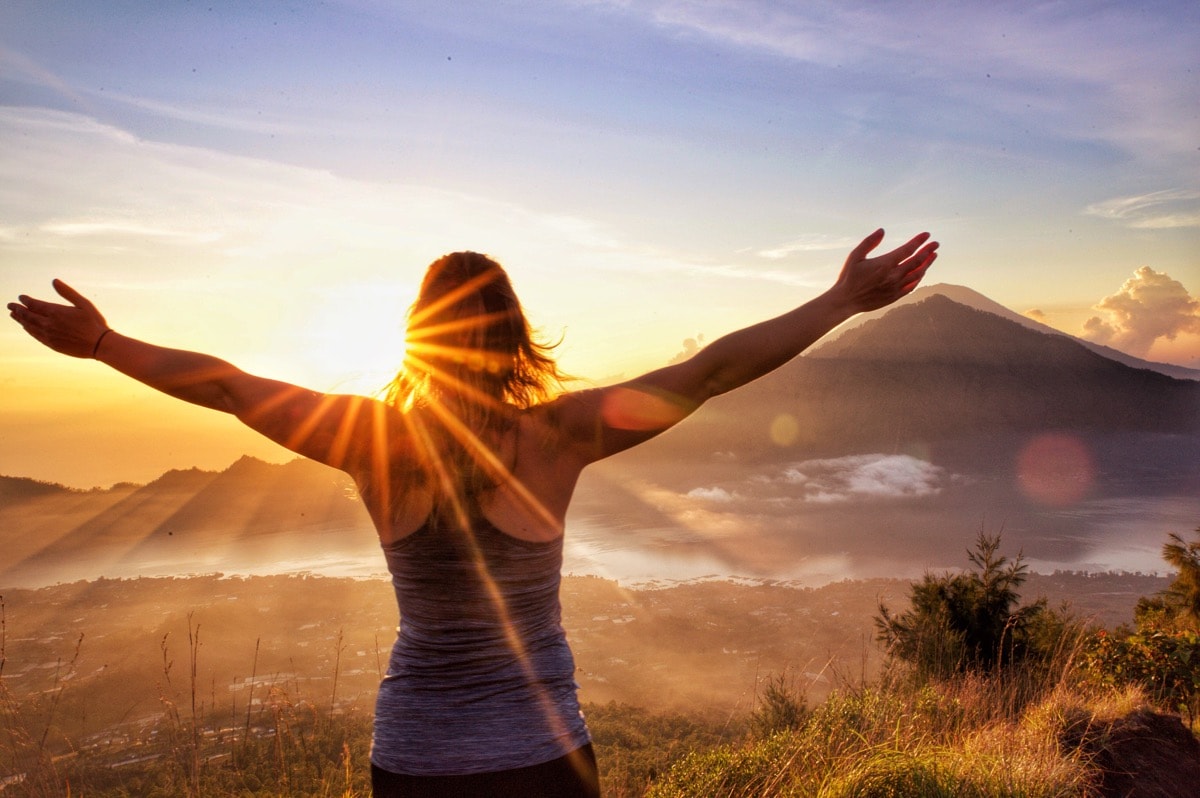 Sunrise from Mount Batur, Bali