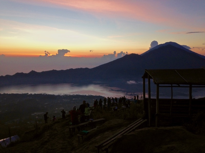 Before the sun came up... Mount Batur in Bali