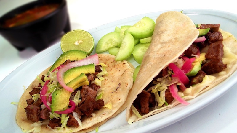 Tacos in Playa Del Carmen, Mexico