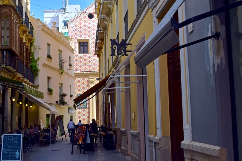 Streets of Malaga, Spain