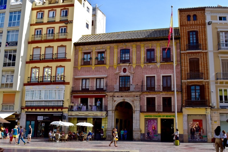 Checking out the Plazas of Malaga, Spain - one of the top things to do in Malaga 