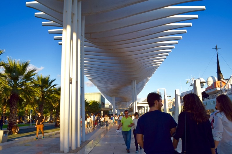 Cool modern architecture in Malaga