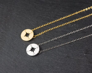 Compass necklace