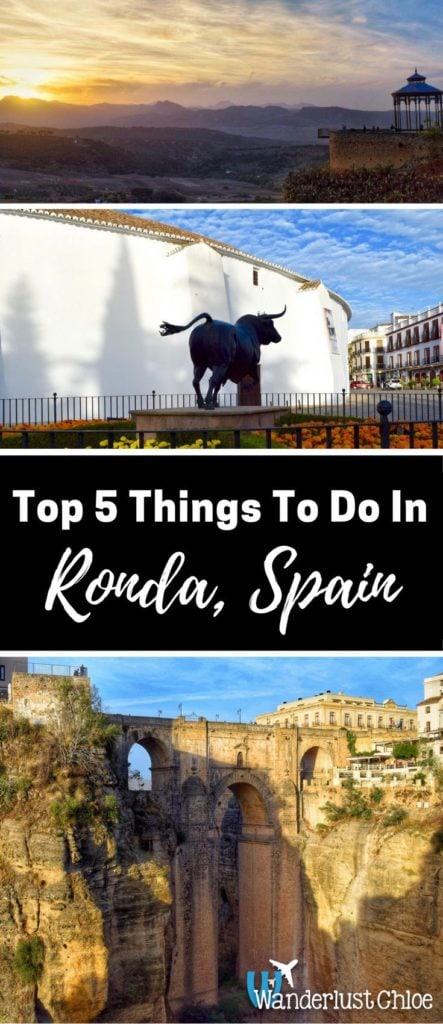 Top 5 Things To Do In Ronda, Spain