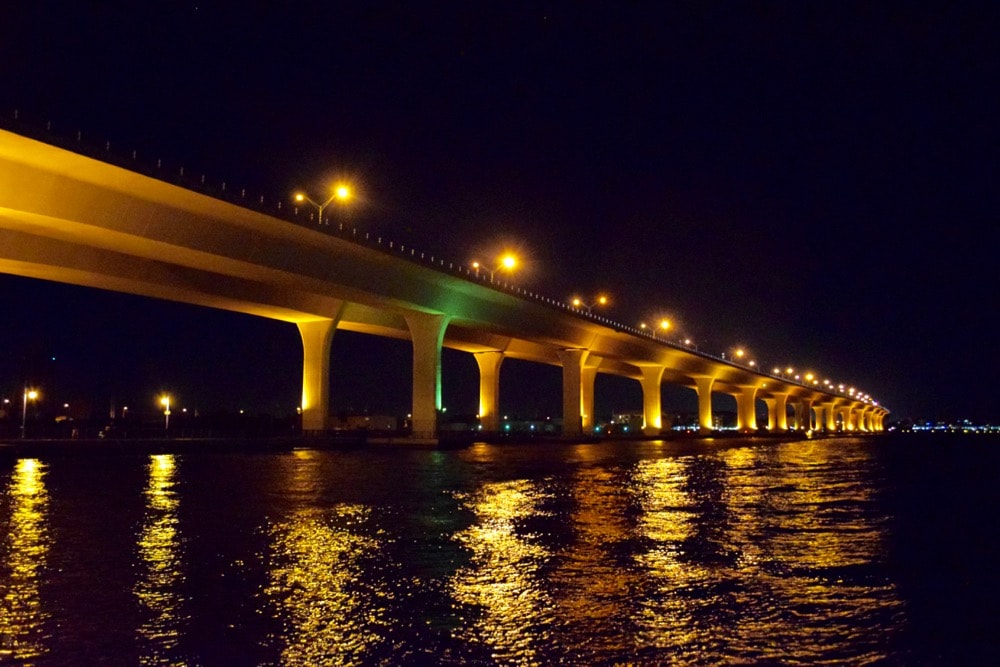 Martin County, Florida – Stuart at night Stuart at night