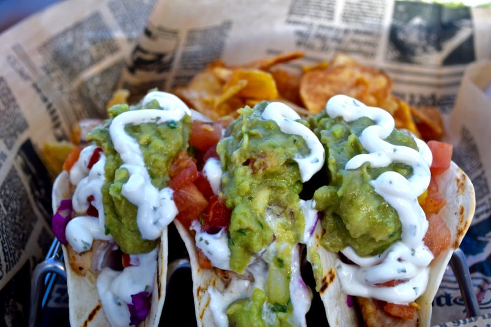 Tacos at Stuart Boathouse, Martin County, Florida