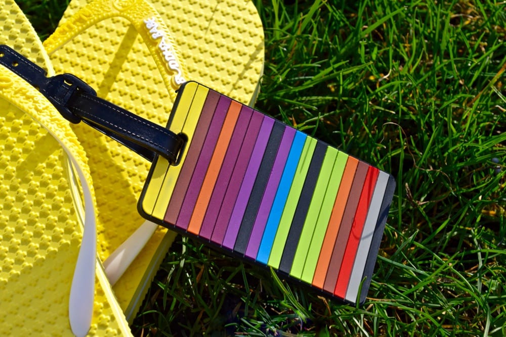 Colourful Luggage Tag