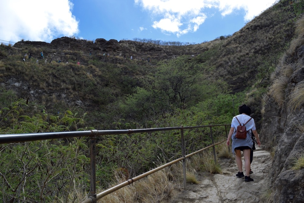 Diamond Head Trail, Hawaii