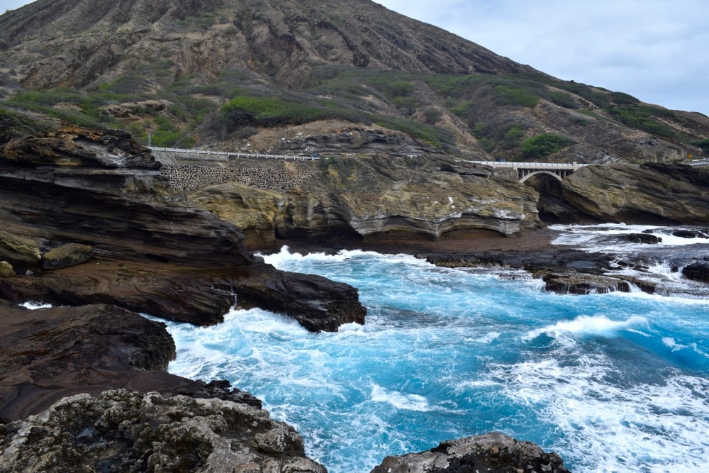 Dramatic coastline in Hawaii