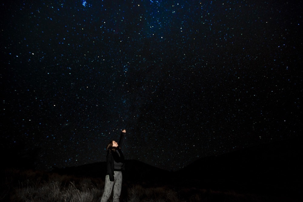 Stargazing on Mauna Kea, Hawaii