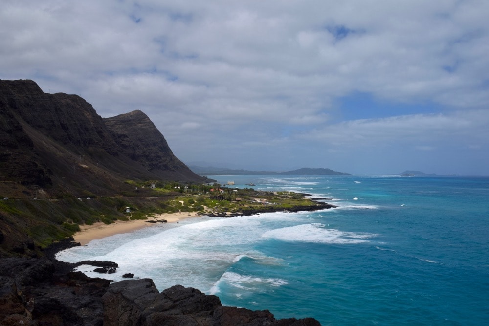 Dramatic coastline in Hawaii