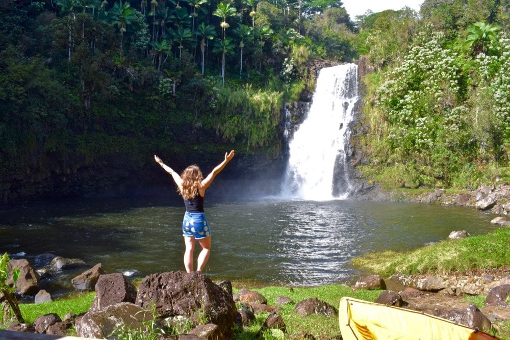 Kulaniapia Falls, Big Island, Hawaii